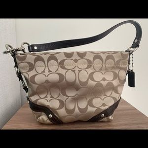 Small Coach Canvas handbag